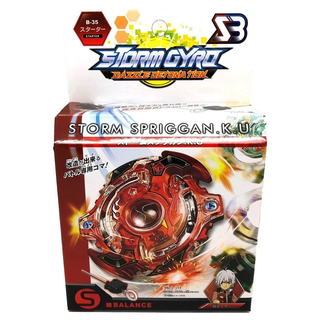 BEYBLADE BURST STORM Spriggan Spryzen Starter Pack Launcher+ - Main Image