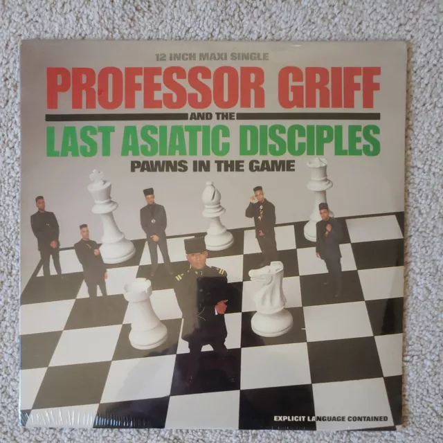 PROFESSOR GRIFF & LAST ASIATIC DISCIPLES: Pawns in Game US Rap MAXI SINGLE