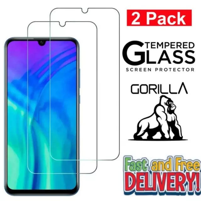 2.5d Genuine Tempered Glass Screen Protector For Honor 10/20 Lite 8A Pro Prime