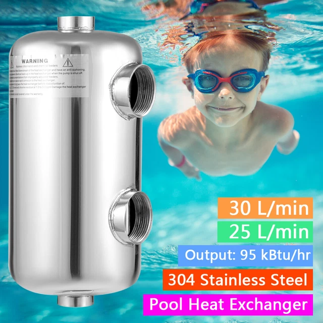 STAINLESS STEEL SWIMMING Pool Heat Exchanger Heat Recovery Pool Heater