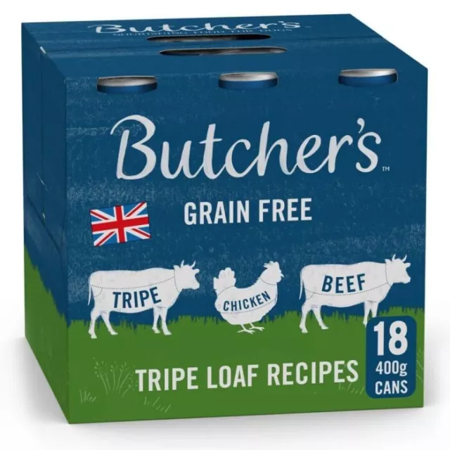 Butchers Tripe Loaf Recipes 18 x 400g