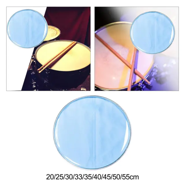 Resonant Drumhead Skin Percussion Parts for Daily Practice Stage Performance