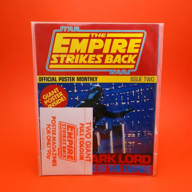 STAR WARS ☆ EMPIRE STRIKES BACK ESB Poster monatliche Ausgabe 2 & 5 Doppelpack 80er