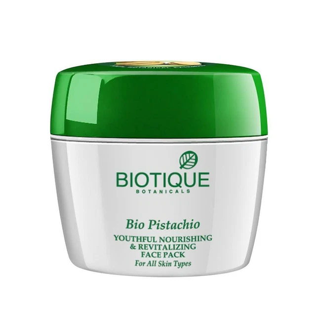 Biotique Bio Pista Siempre Joven Juvenil Nutritivo Y Revitalizante Cara Pack 175