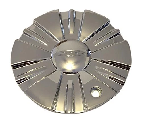Gear Alloy Chrome Wheel Center Cap 572B116 - Replacement Rim Cap For Alloy Wheels