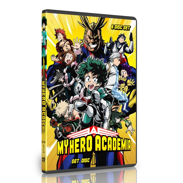MY HERO ACADEMIA Complete Seasons 1,2,3 & 4 (Vol.1-88 End) English