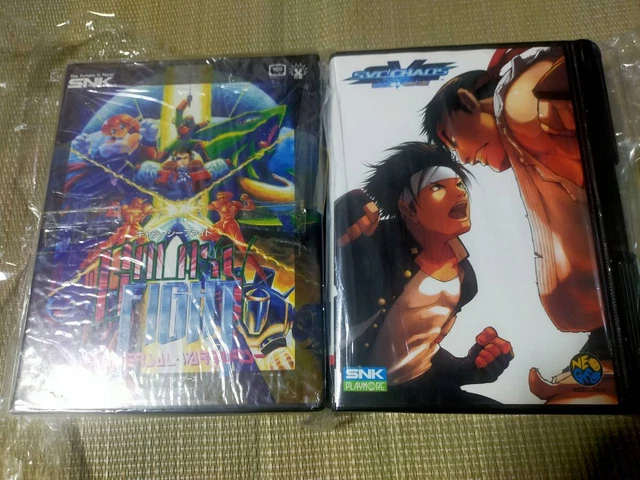 ◇ネオジオ ROM ソフト◇SNK VS CAPCOM SVC CHAOS NEO GEO 説明書付◇
