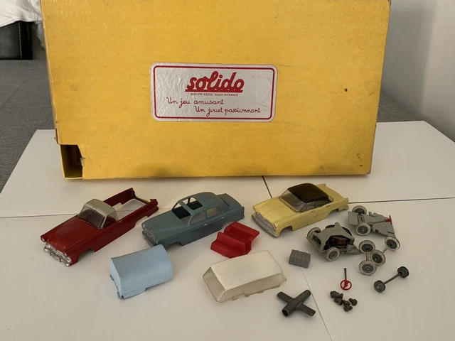 JOUET ANCIEN SOLIDO démontable Coffret Junior 6 EUR 150,00 - PicClick FR