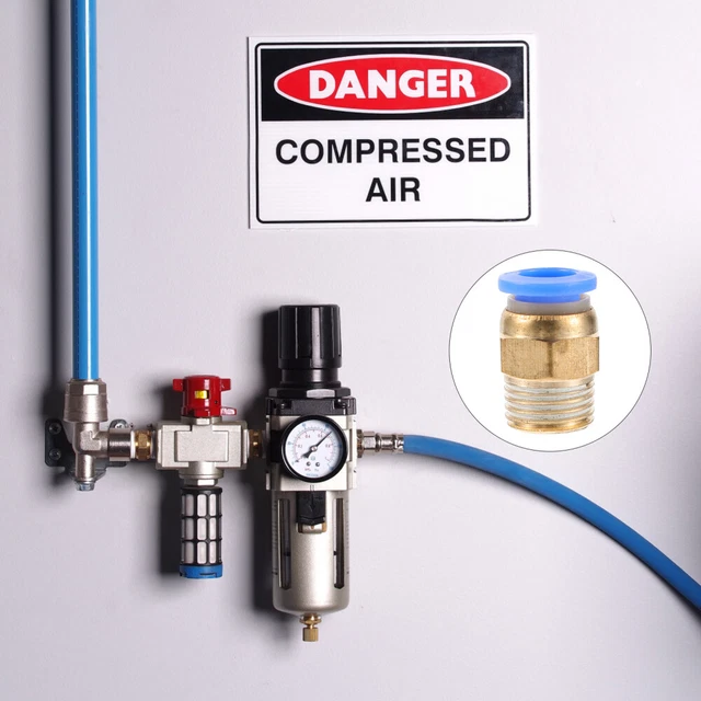 5 pezzi collegamento tubo aria 1/4 pollici idropulitrice Quick Connect Fitting