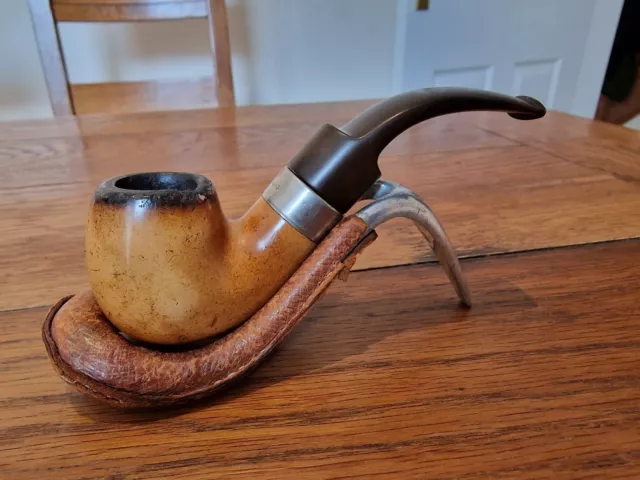 Barling Block Meerschaum Estate Pipe.