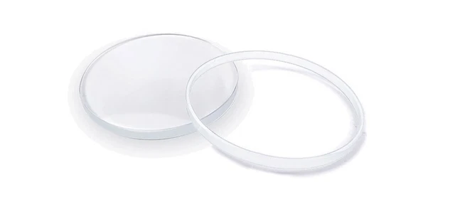 Verre De Montre Cristal Saphir Dôme 29mm - Lentille Épaisseur Bord 1.3mm - Pièce Détachée Transparente