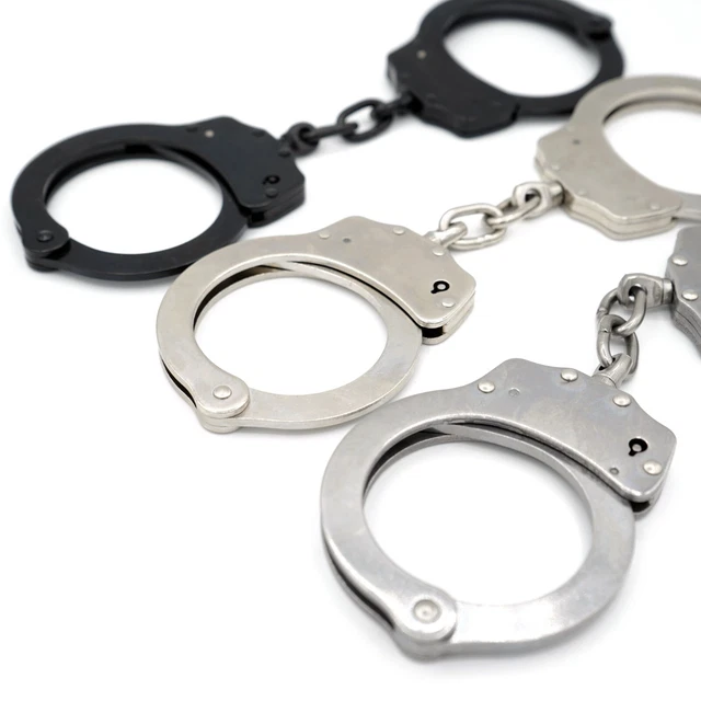 Manette polizia con catena