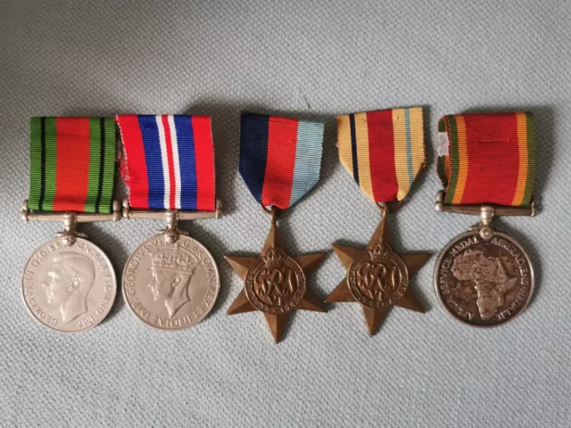 WW2 Medals South Africa World War Two