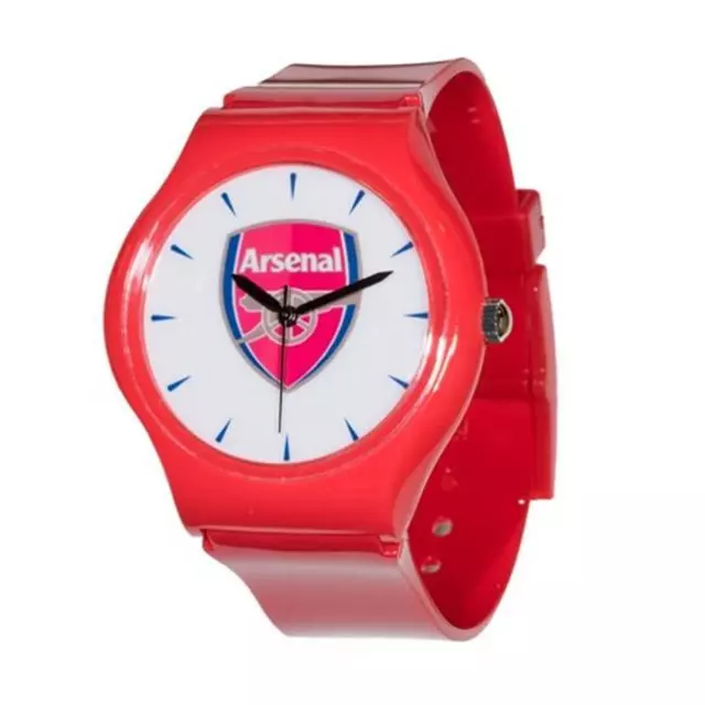 Arsenal AR38-R Soccer Club Slimline Souvenir Watch- Red