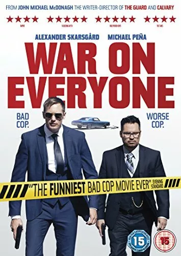 War On Everyone DVD Alexander Skarsgård (2017)