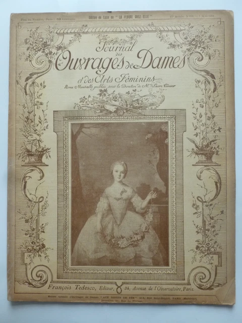 Journal Des Ouvrages De Dames À VENDRE! - PicClick FR