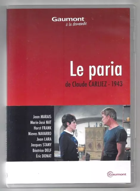 DVD - LE Paria (Jean Marais / Marie-Jose Nat / Horst Frank) Action