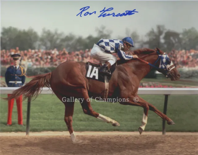 Decade of Champions Secretariat, Seattle Slew, Affirmed Matted Signed 2