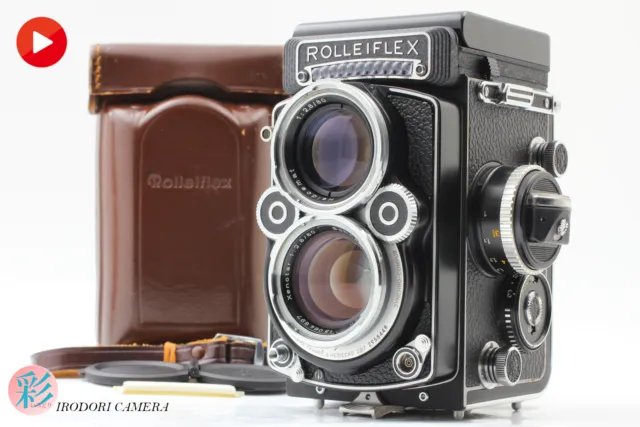 Meter Funktioniert [Mint] Rolleiflex 2.8F Weiß Gesicht Xenotar W / Leder Hülle