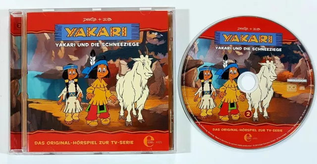 Pièce Radiophonique CD Yakari #2 Yakari Et La Chèvre de Neige Allemand Ovp