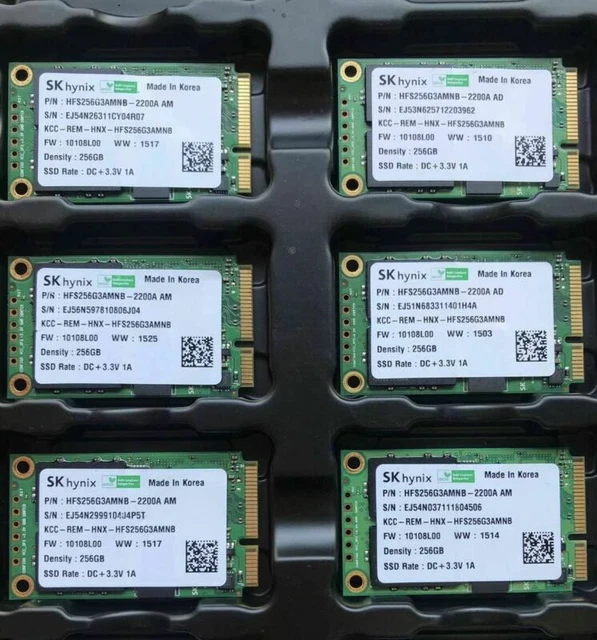 SK HYNIX 256 GB SSD Msata HFS256G3AMYC-2200A MSIP-REM-HNX-HFS256G3AMNNB ...