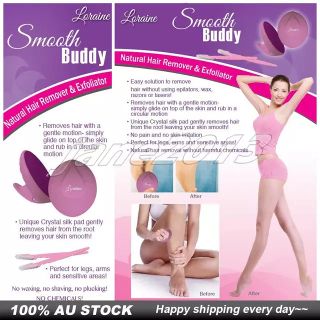 Smooth NINA Buddy Hair Remover Smooth Buddy And 2x TRIMMER For Travel AU Stock 2