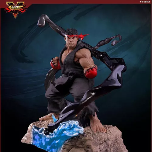 Street Fighter Oni Akuma Heo EU Exclusive 1:6 Scale Diorama