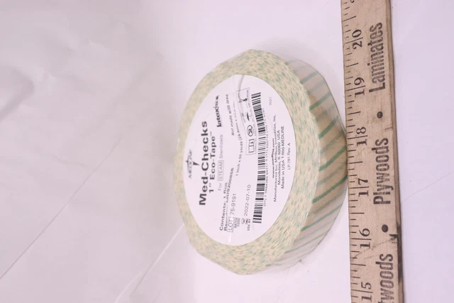 Med-Checks Surgical Instrument Steam Autoclave Tape 1-In x 60 yd MDS200856