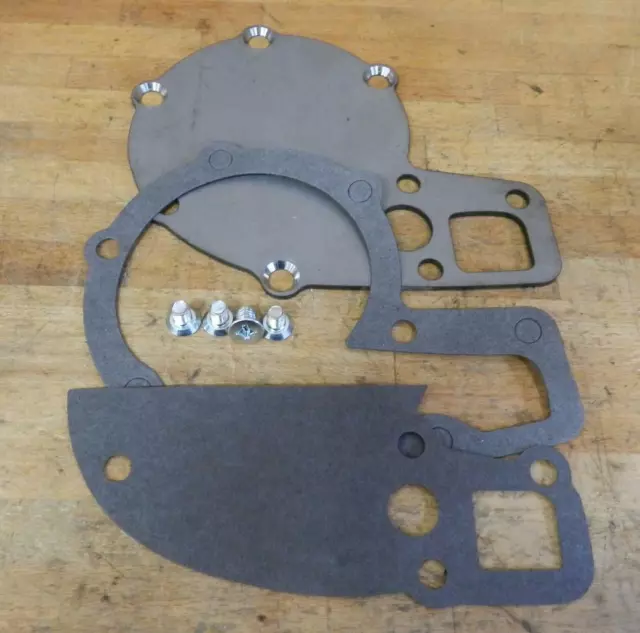 F400 Continental power unit engine 4-Cyl new water pump back plate set F400K422