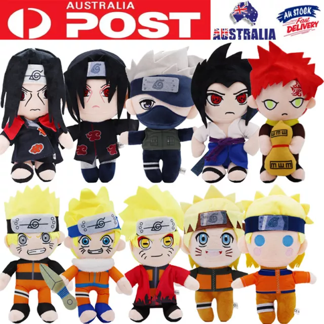 Naruto Kakashi Uchiha Itachi Gaara Plush Toy Anime Stuffed Doll Toy Kids Gifts