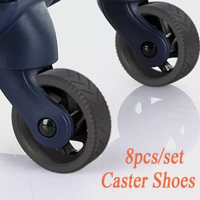 Anti-slip Suitcases Wheel Protection Rings  Luggage Accessories