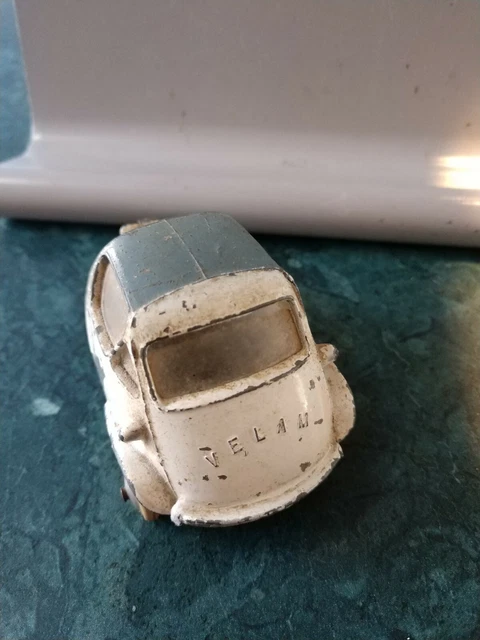 Miniature Voiturette Quiralu Isetta Velam échelle 1:43 - Made In France - Année 1955 - Occasion
