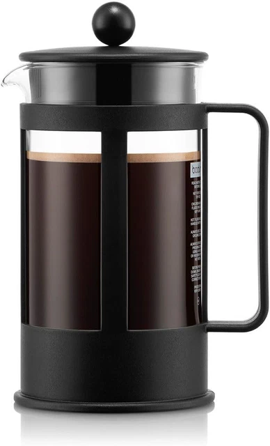 Caffettiera Pour Over Lalord In Vetro 600ml - Con Filtri Di Carta 100pz, Manico In Noce, Per Caffè Gourmet - Foto 3