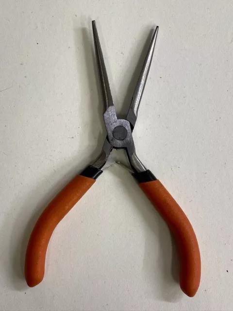 Mini Needle Nose Pliers Snipe long nose sprung micro modelling 150mm 6"