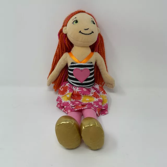 Groovy Girls Robyn Manhattan Toys Co Plush Stuffed Doll Orange Pink