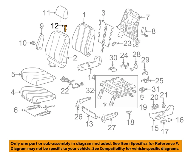TOYOTA OEM HIGHLANDER Driver SeatHeadrest Head Rest Guide Sleeve