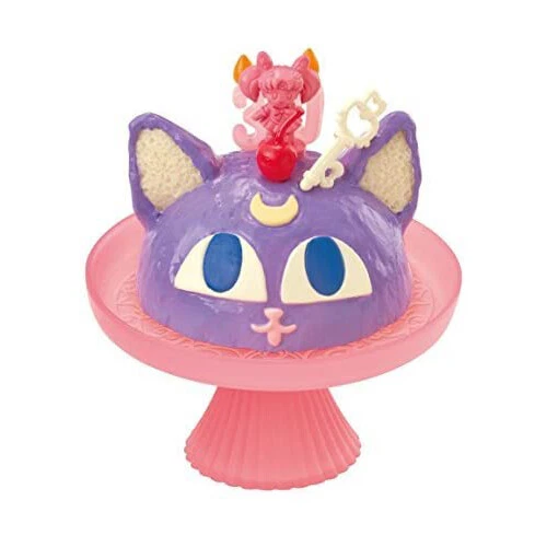 Re-Ment Sailor Moon Crystal Birthday Cake Figure, Sailor Chibi Moon