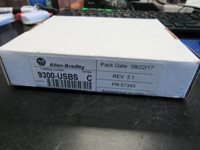 Allen Bradley 9300-Usbs Series C Usb To Serial Adapter (Nib)