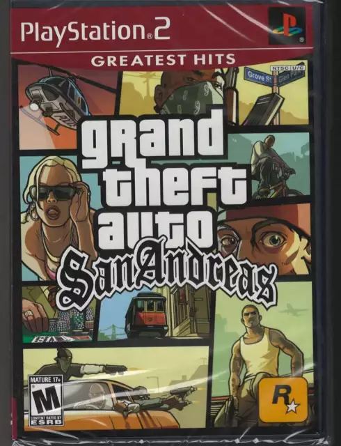 PlayStation 2 PS2 Grand Theft Auto Trilogy NEW Box GTA 3 III San Andreas  SEALED 710425371110