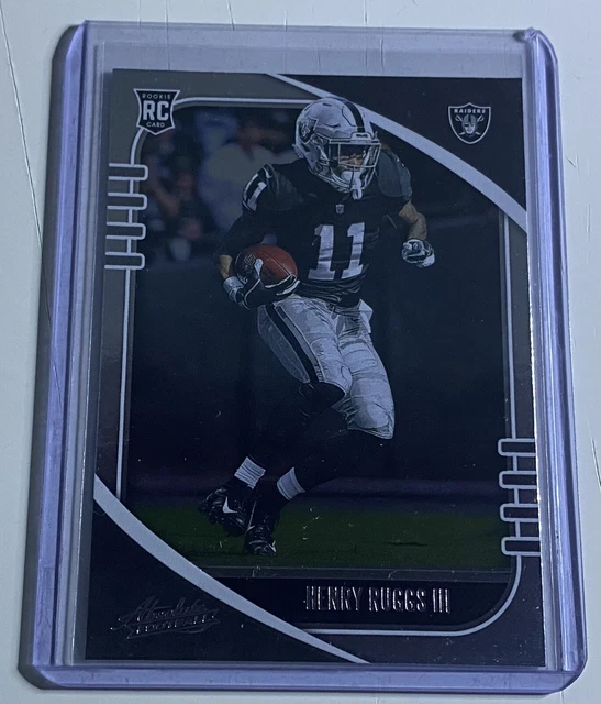 HENRY RUGGS III 2020 Panini Absolute Rookie RC 138 Las Vegas Raiders