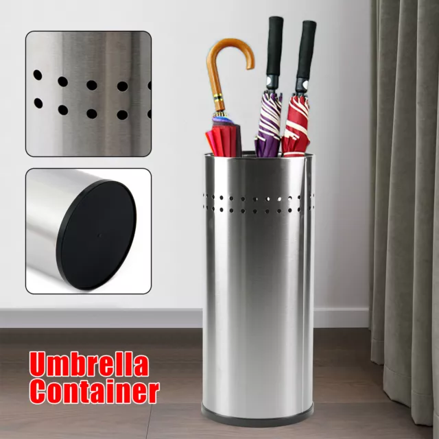 Metal Umbrella Stand Rack Umbrella Holder For Home Office 410 Stainless Steel