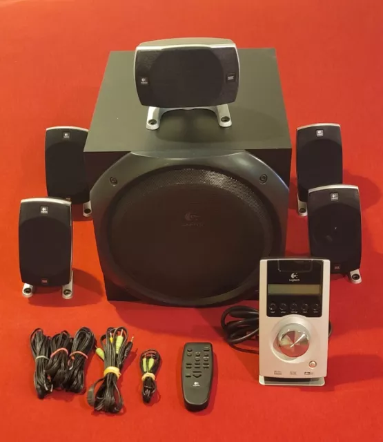 Logitech Z-5500 THX 5.1 Digital Surround Sound Speaker System 💯% TESTED