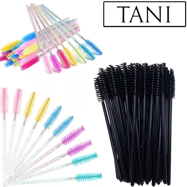 Mascara Wands Eyelash Brushes Lash Disposable Extension Applicator Spoolie Kit