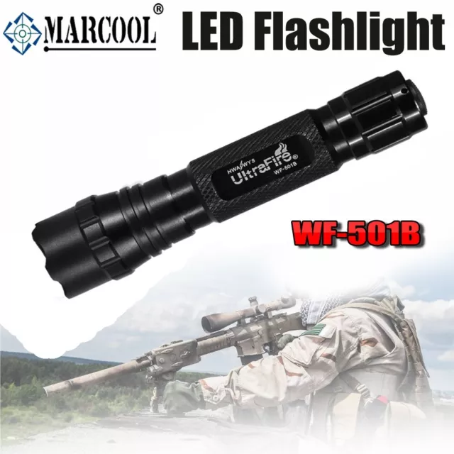 MARCOOL Portable Ultra Fire WF-501B 10W 6500K LED 1200LM Single Mode Flashlight