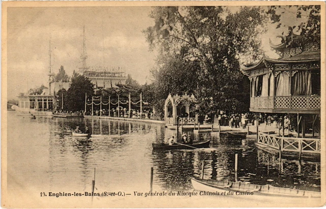 CPA Enghien les Bains General View of the Chinese Kiosk FRANCE (1308305)