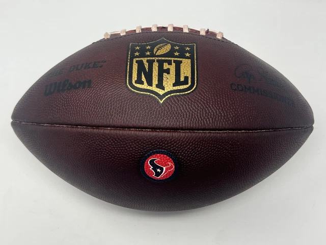 2018 Houston Texans Game Prepped / Team Issued Wilson The Duke NFL Football