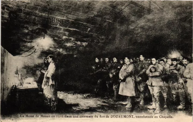 CPA AK Military - The Midnight Mass - Fort de Douaumont - Chapel (6797772)