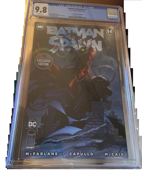 Batman Spawn CGC 9.8  (2023 DC/ Image Comics) Barnes & Noble Variant CGC 9.8