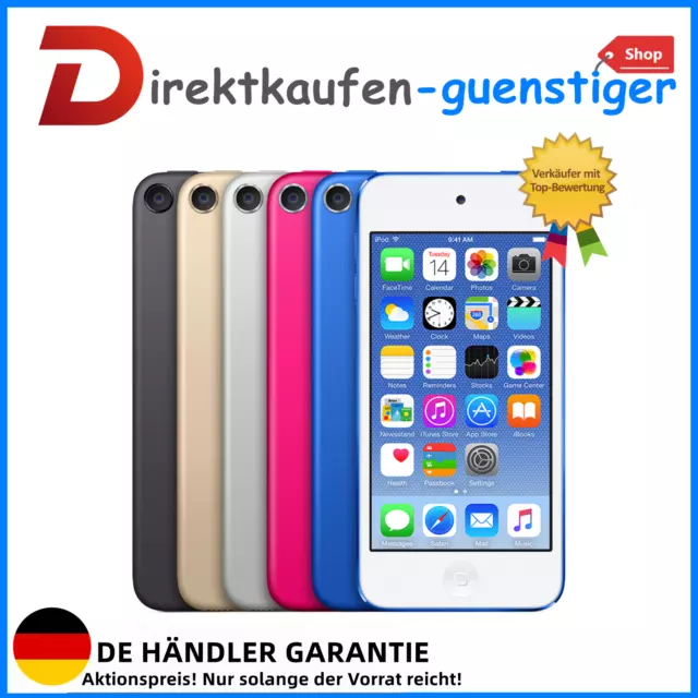 Apple iPod Touch 6. Generation 6G 16GB 32GB 64GB 128GB Alle Farben /OVP GARANTIE