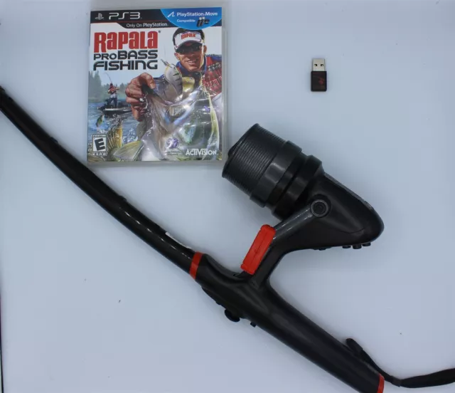 RAPALA PROBASS FISHING (Sony, PS3) - With Fishing Rod and Dongle - Works  $149.99 - PicClick
